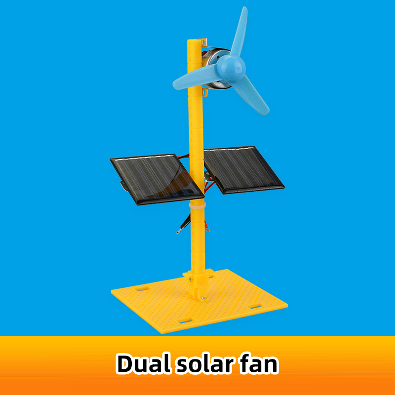 Kids Educational Songs - Diy modelo de ventilador elétrico solar