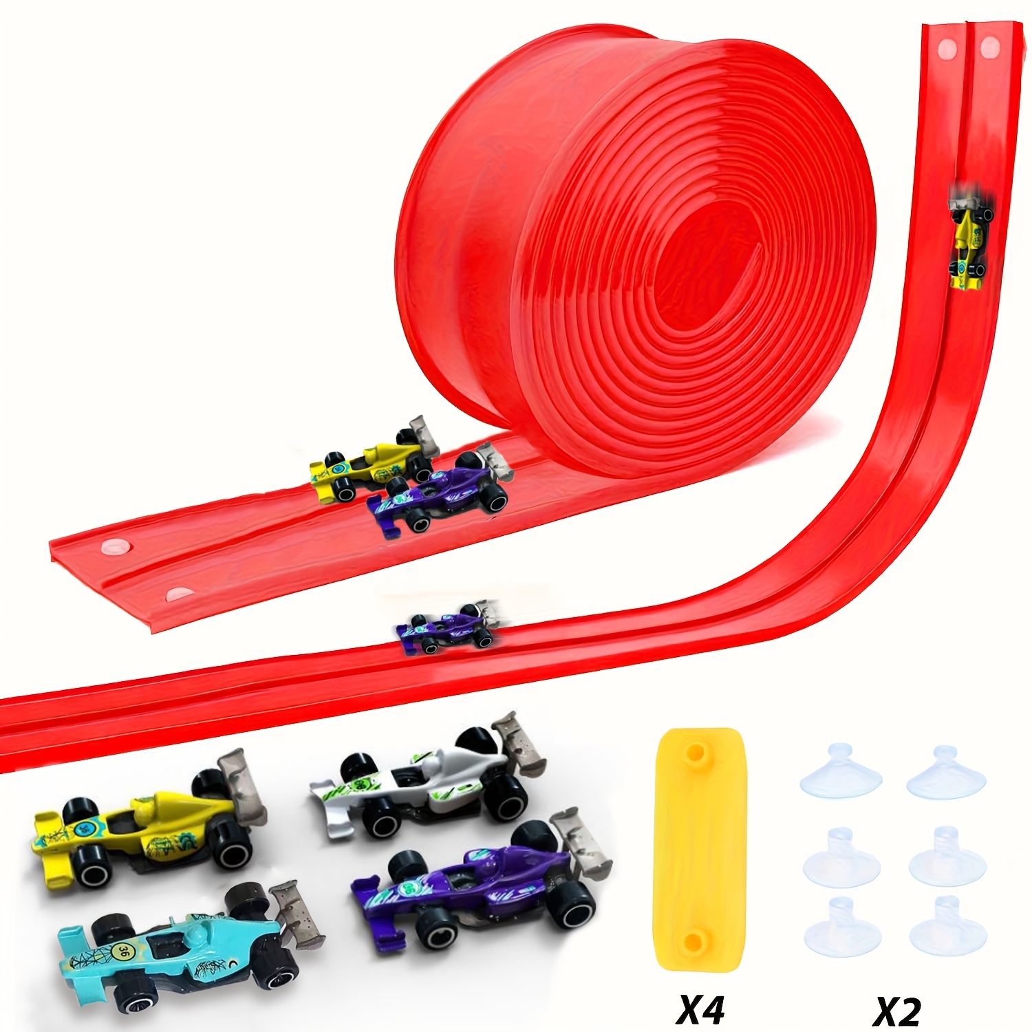 Kids Educational Game - Pista de Corrida Flexível e Dobrável