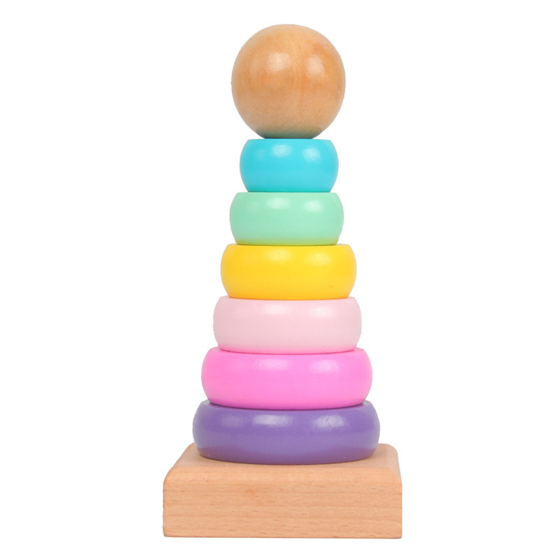Kids Educational Songs - Crianças arco-íris torre virola brinquedo de