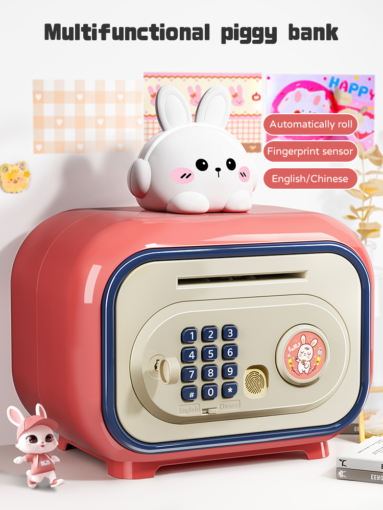 Kids Education Savings - Cofrinho eletrônico pos para crianças, máquina