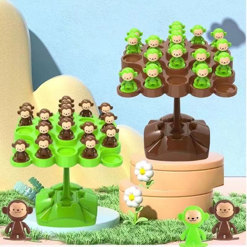 Kids Educational Songs - Macaco equilíbrio árvore foco equilíbrio treinamento