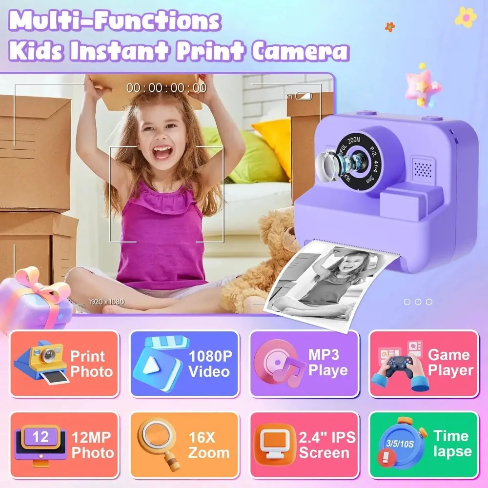 1080p crianças mini câmera de  - Kids Educational Videos avaliação e preço