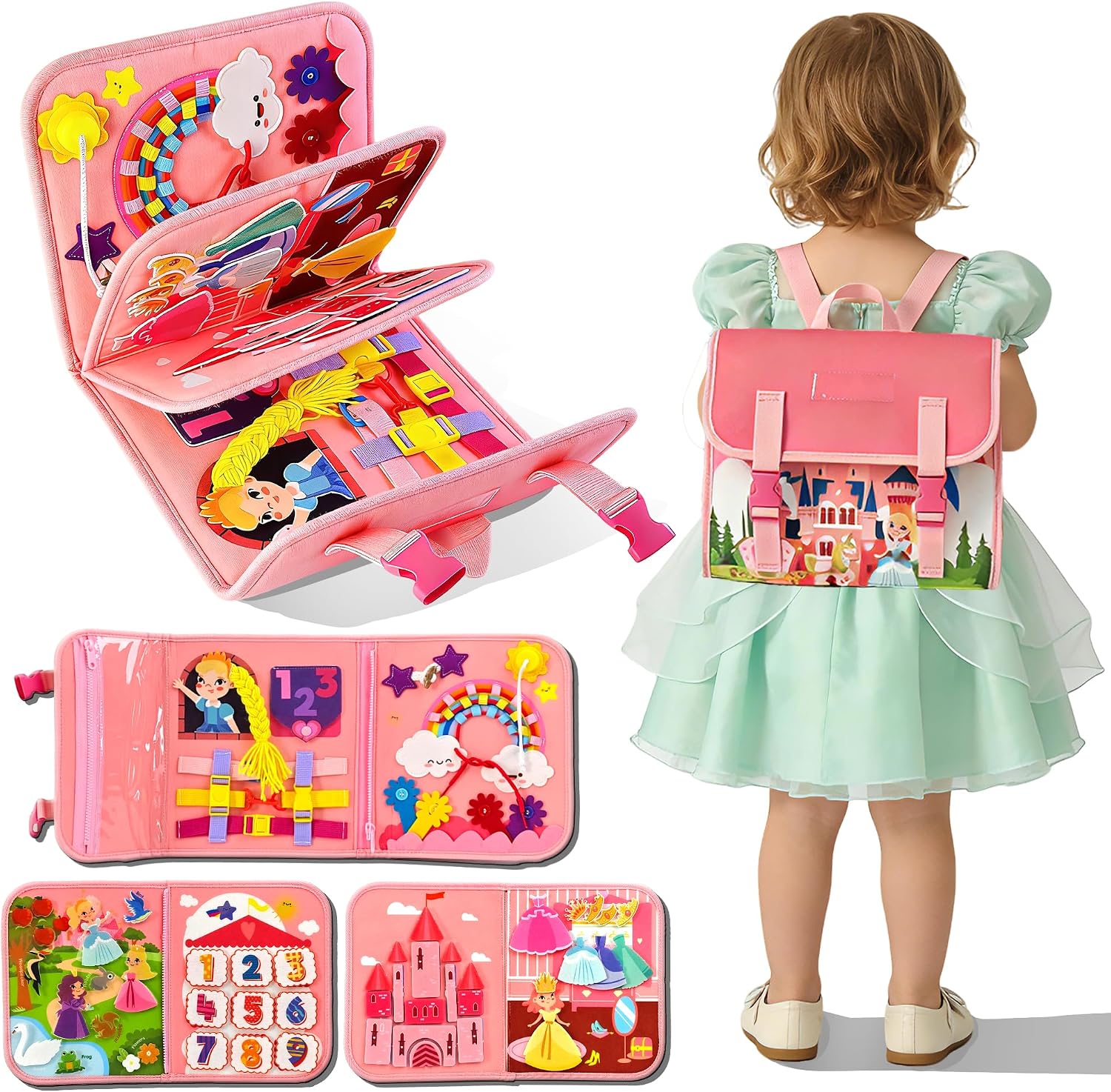 Mochila de Atividades Castelo  - Kids Education Activities avaliação e preço