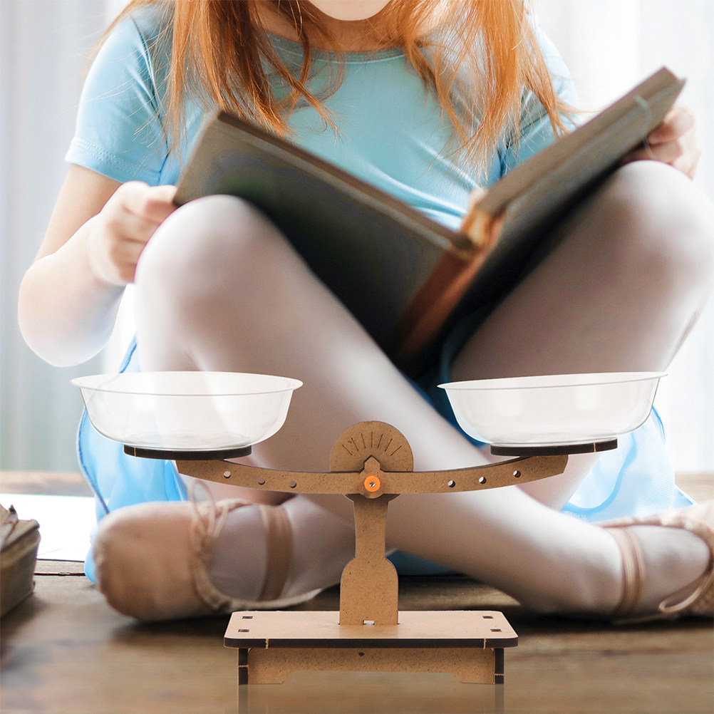 2 Peças de Balança de Madeira  - Kids Education Activities avaliação e preço