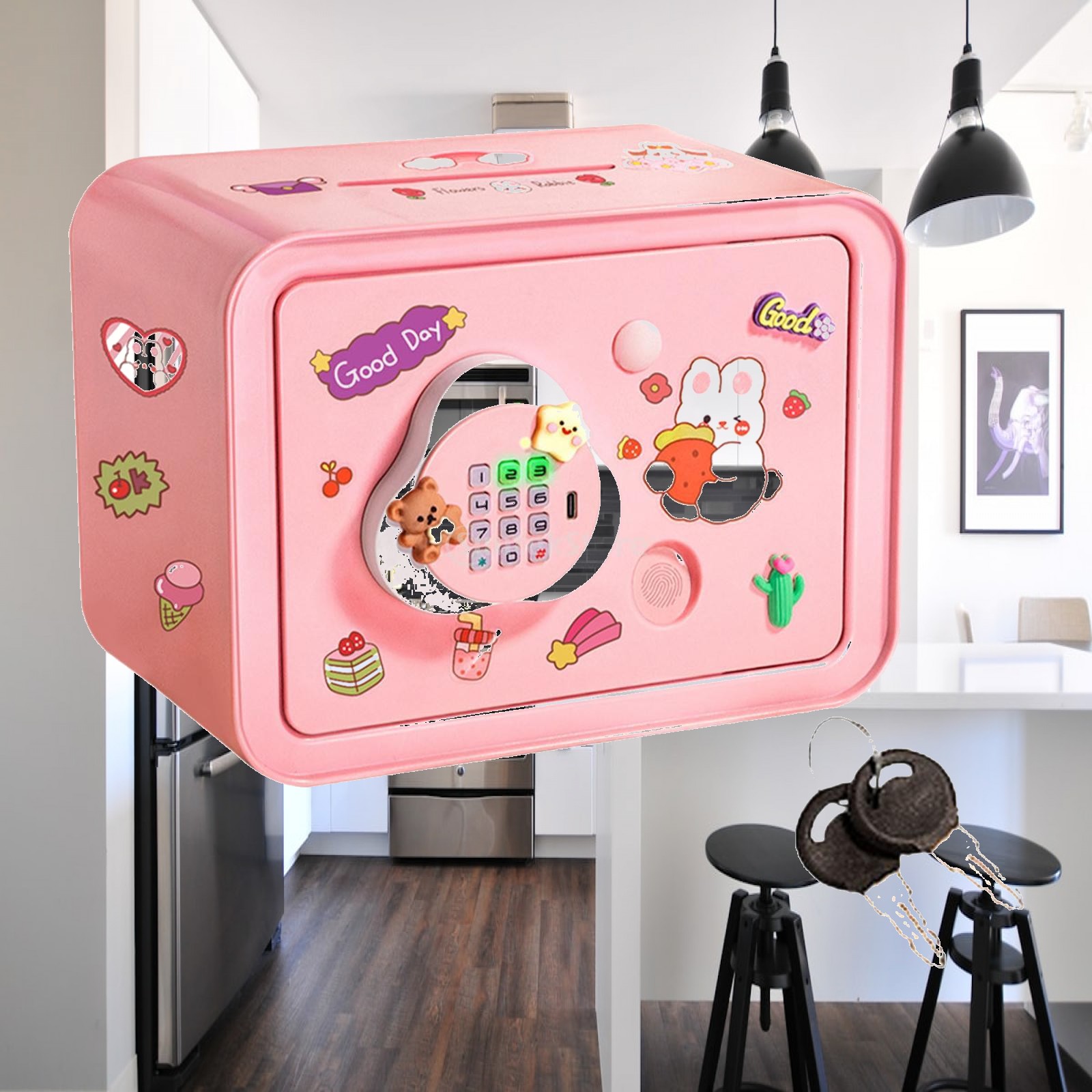 Cofrinho ATM com Músicas e Des - Kids Education Savings avaliação e preço