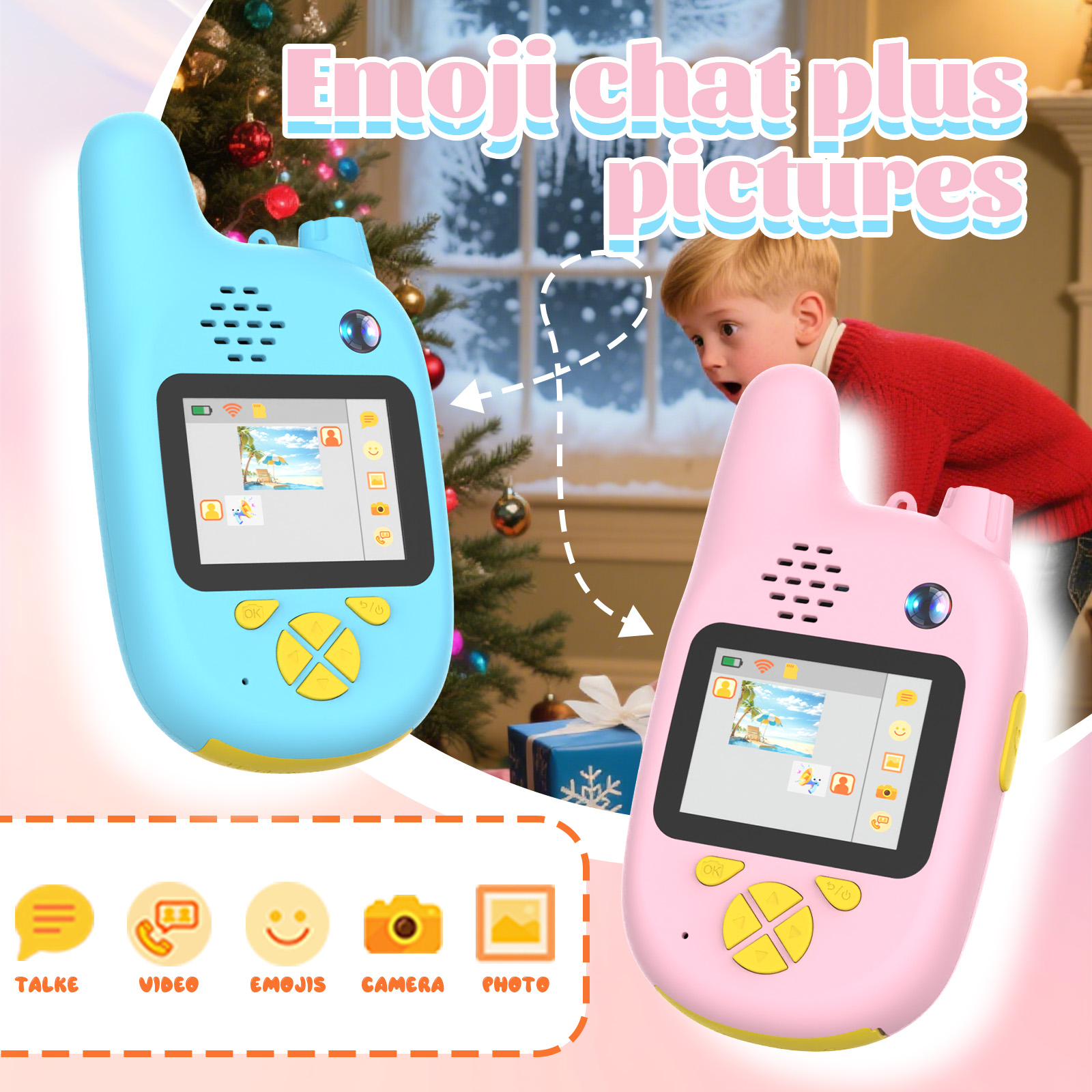 2 Walkie Talkies Infantis Reca - Kids Educational Videos avaliação e preço