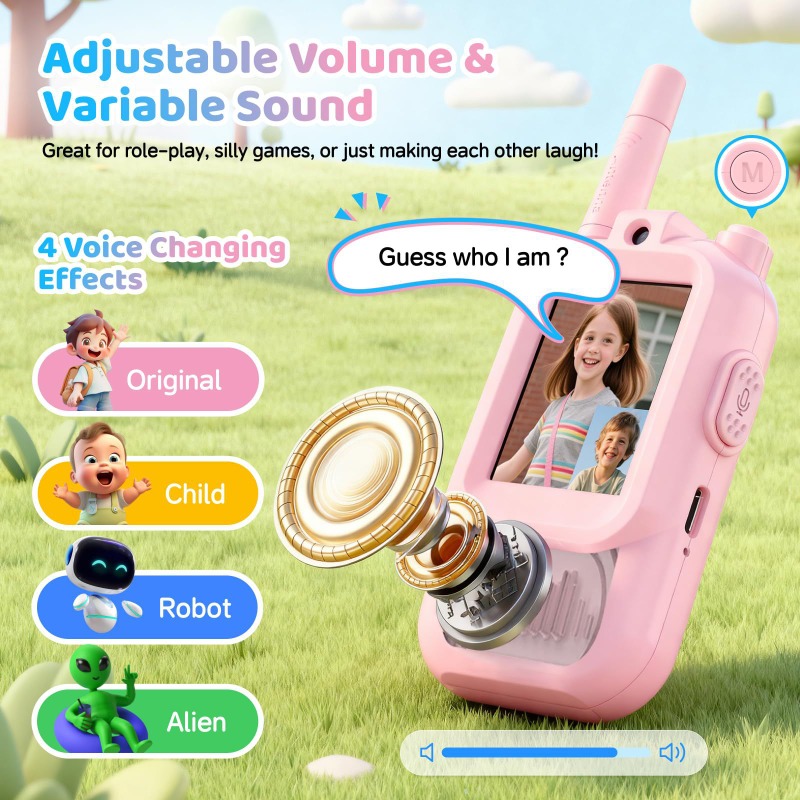 Walkie Talkies de Vídeo Mageca - Kids Educational Videos avaliação e preço