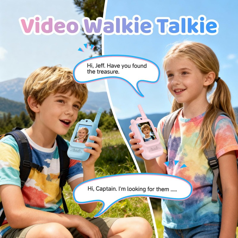 Walkie Talkies de Vídeo Mageca - Kids Educational Videos avaliação e preço