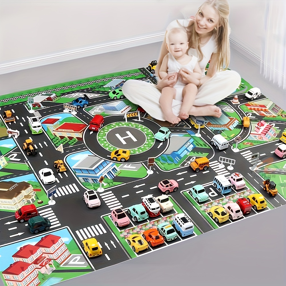 1 peça, tapete de jogo de tráf - Kids Educational Game avaliação e preço