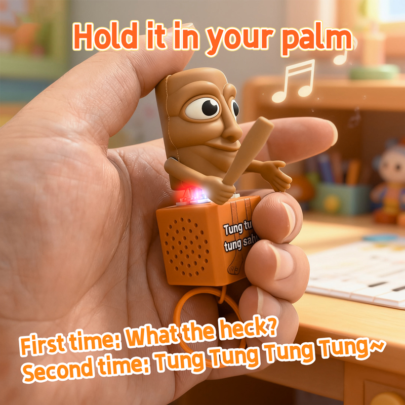 Novo Chaveiro Tung Tung Tung S - Kids Educational Songs avaliação e preço