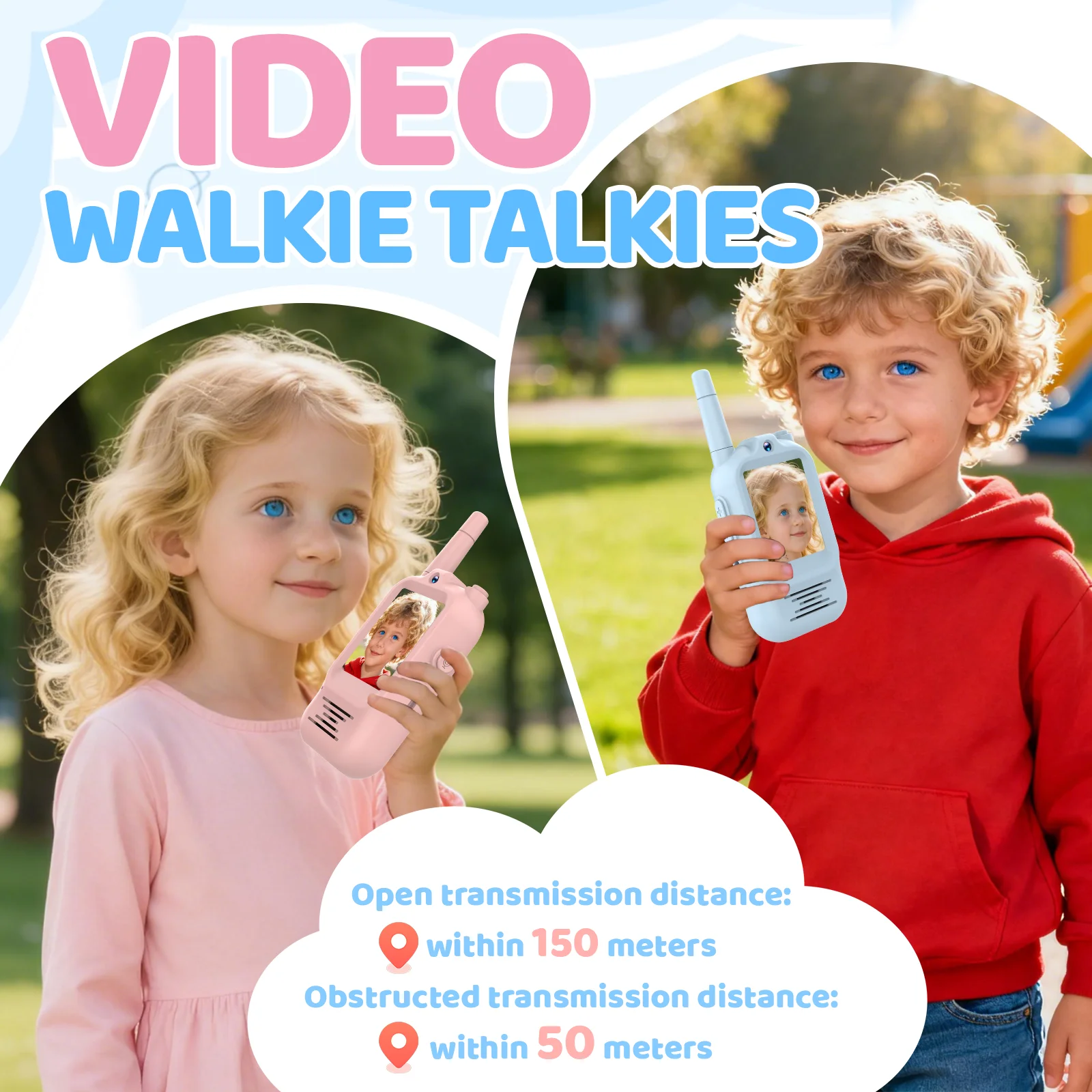 Walkie Talkie de Vídeo para Cr - Kids Educational Videos avaliação e preço