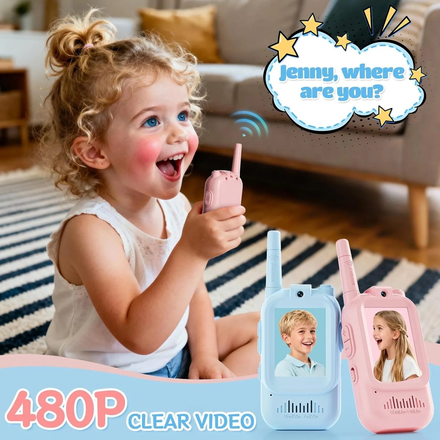 Walkie Talkies de Vídeo para C - Kids Educational Videos avaliação e preço