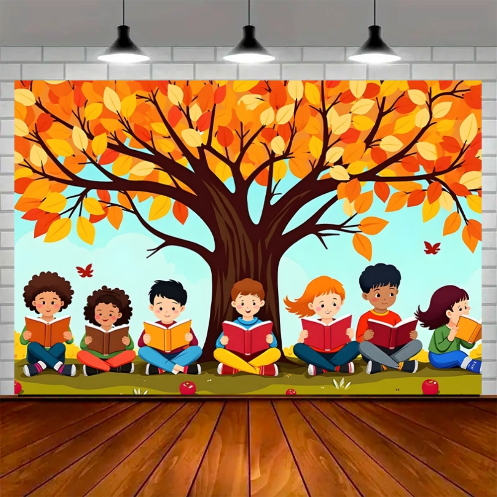 Decoração para Festa do Dia Mu - Kids Education Background avaliação e preço
