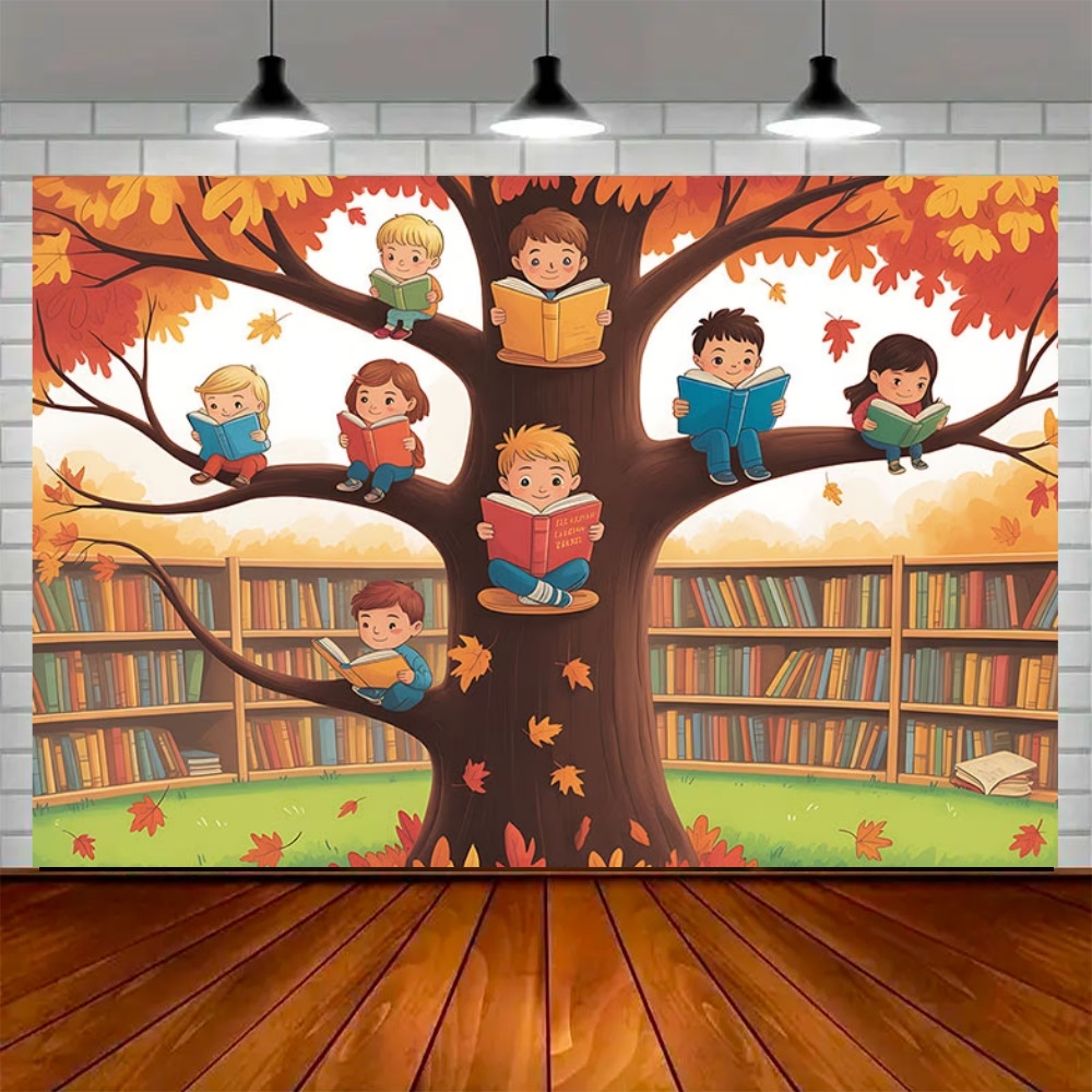 Decoração para Festa do Dia Mu - Kids Education Background avaliação e preço